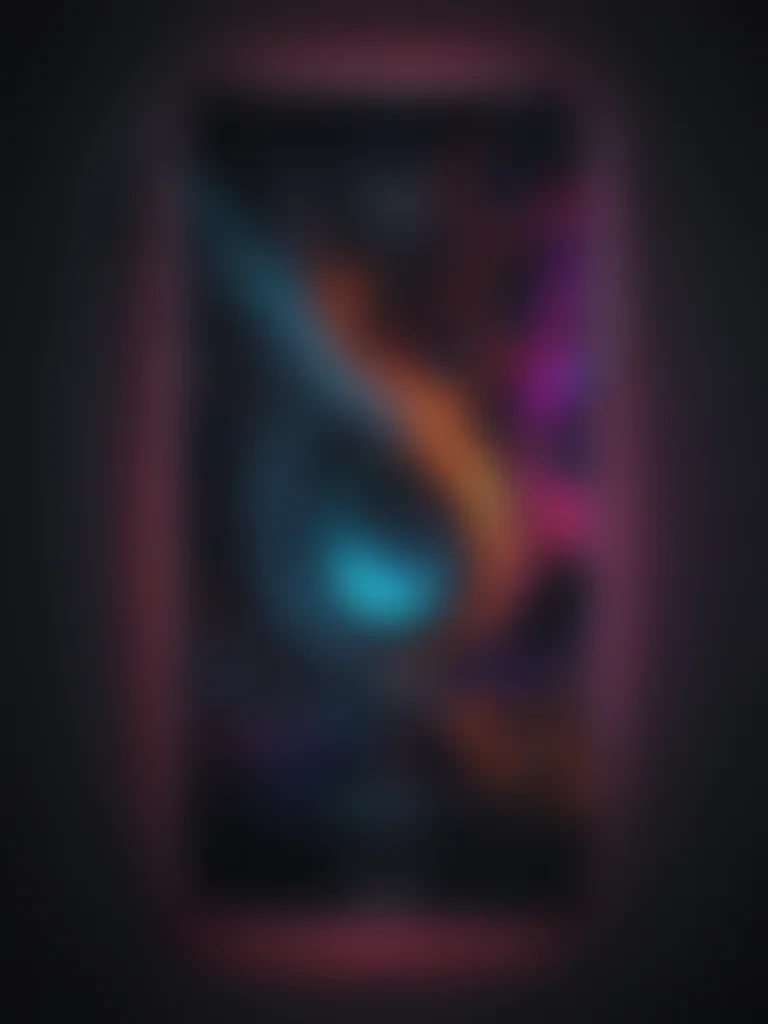 iphone neon wallpaper