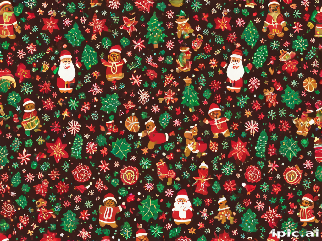 christmas pattern background