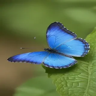 blue butterfly