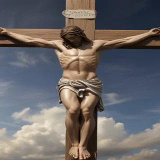 picture of jesus on the cross