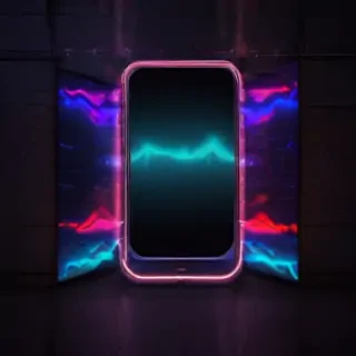 neon backgrounds for iphone
