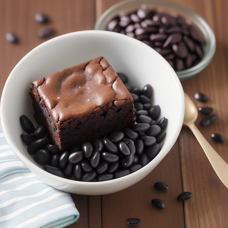 brownie mix with black beans