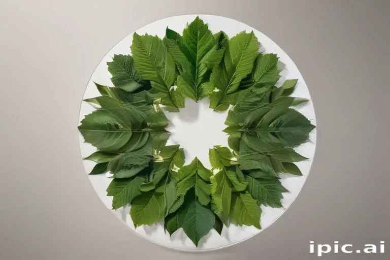leaf circle