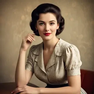 vintage woman