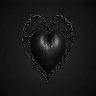 image black heart