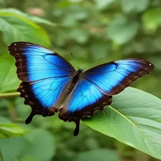 blue morpho butterfly