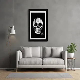 mockup wall art