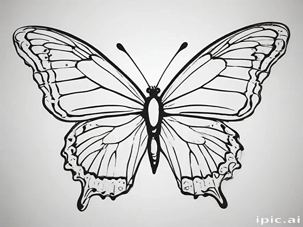 butterfly outline