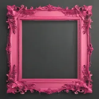 pink frame png