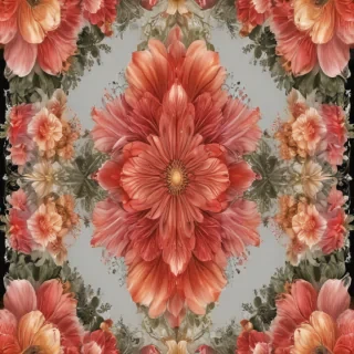 flower transparent border