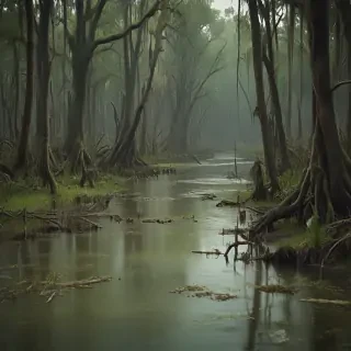 swamp background
