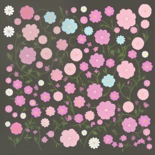 flowers clipart transparent background