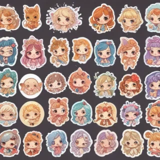 cute png stickers