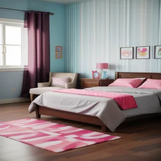 background of a bedroom