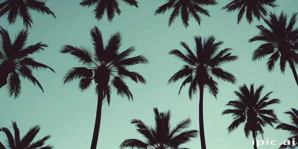 palm trees background