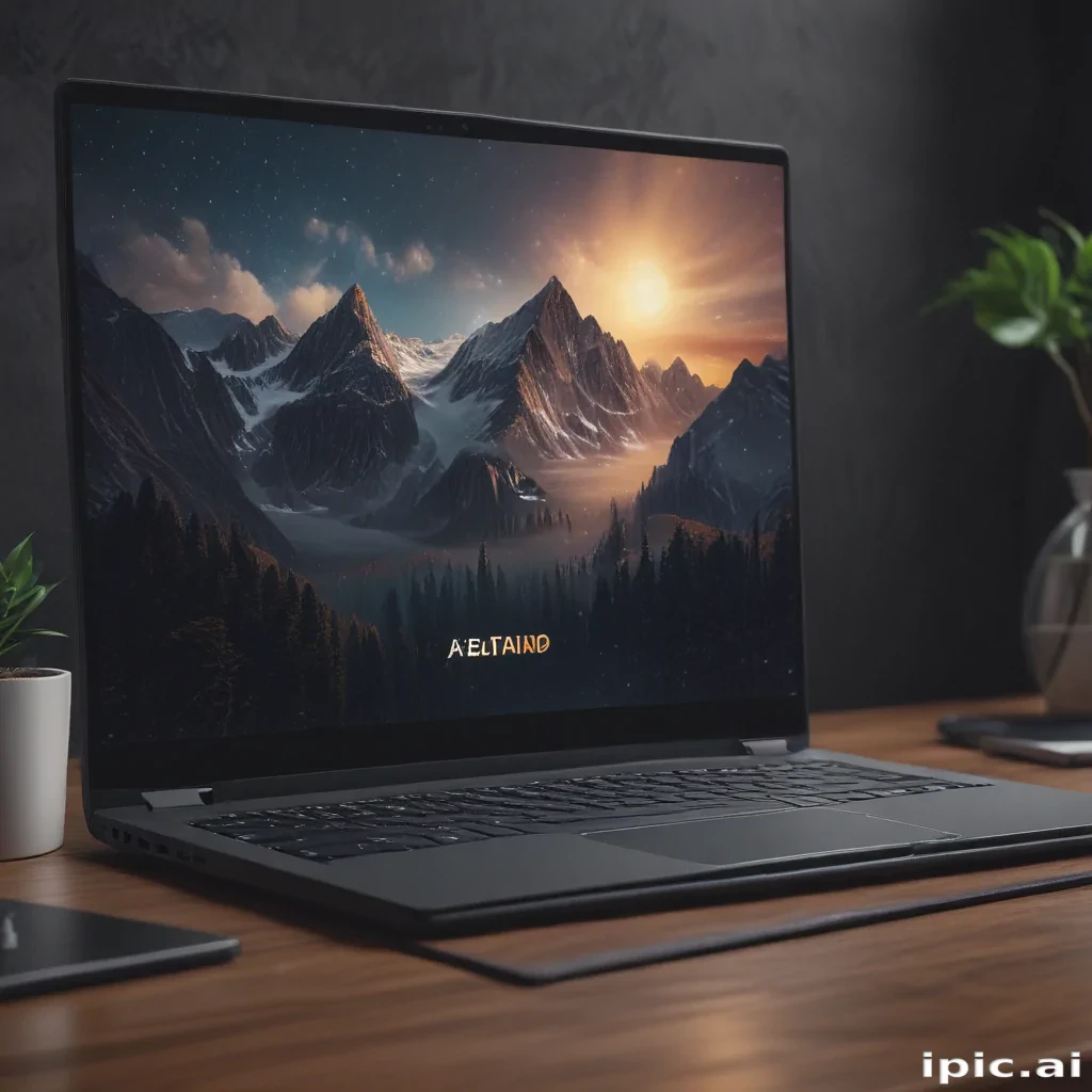laptop computer mockup
