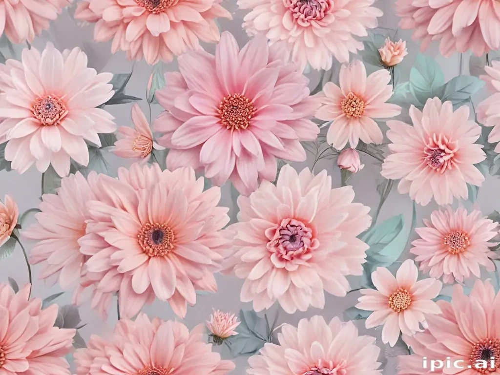 pastel aesthetic flower wallpaper