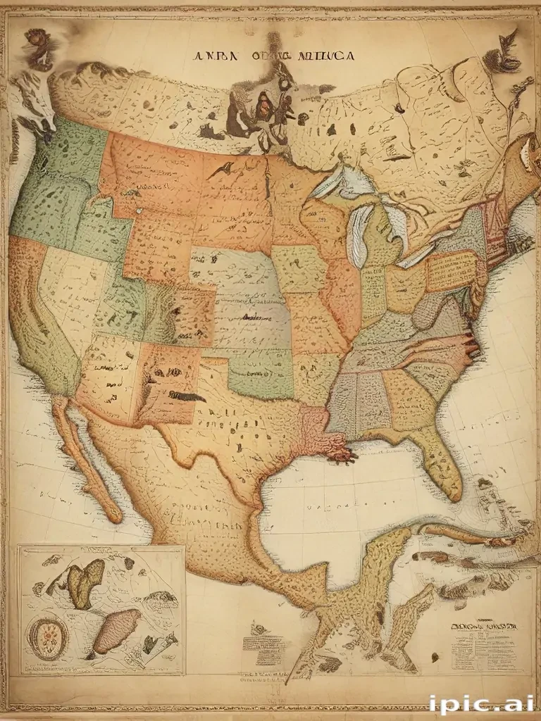 map of america