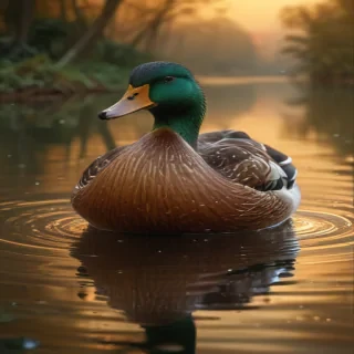 background duck