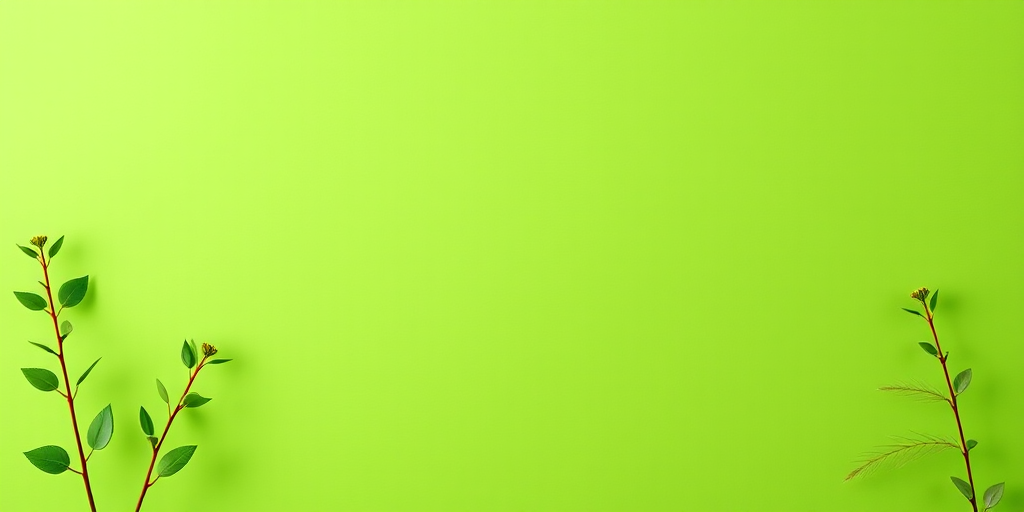 green background aesthetic