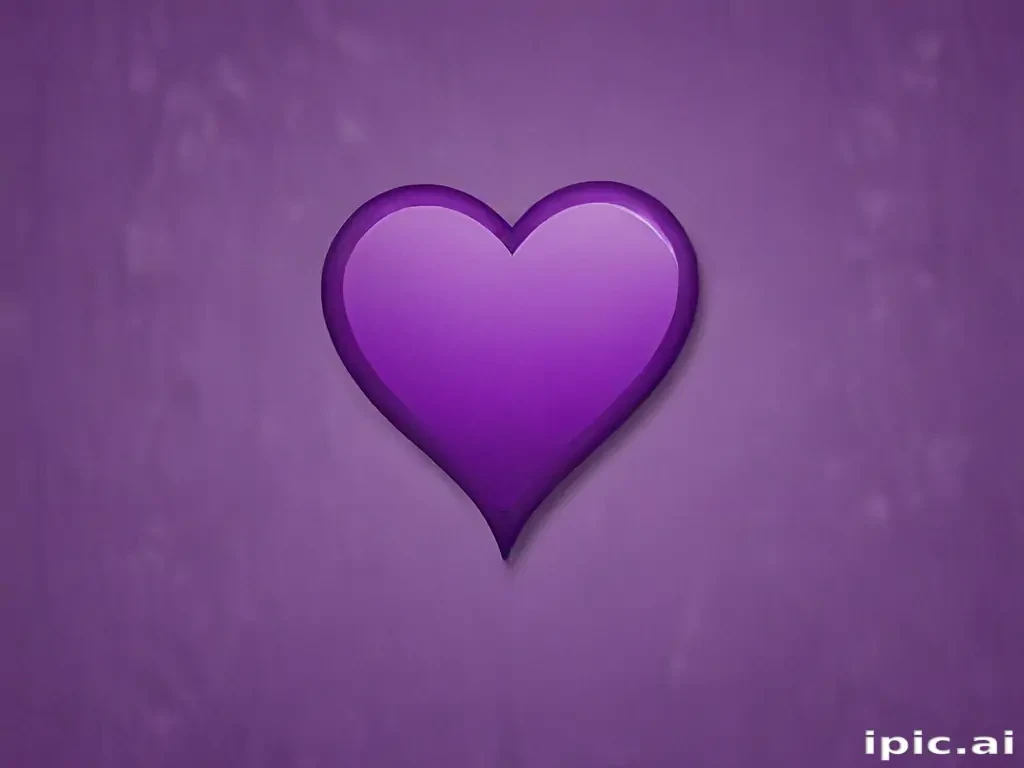 wallpaper purple heart
