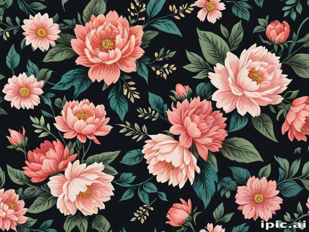 floral phone wallpaper