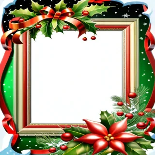xmas png frames