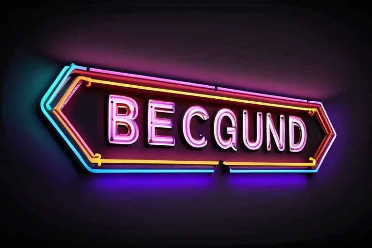 neon sign background