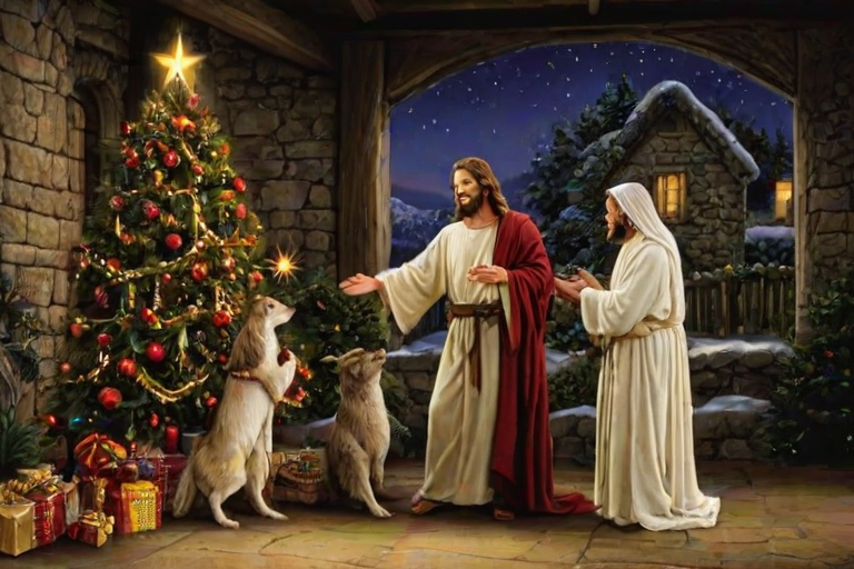 christmas wallpaper jesus
