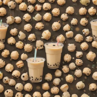 milk tea boba wallpaper
