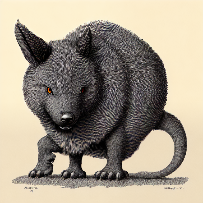 old cartoon style animal