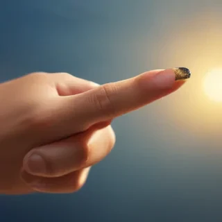 point finger png