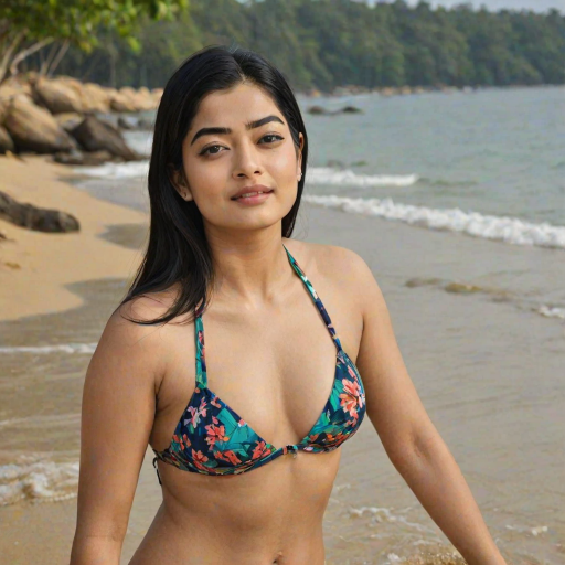 rashmika mandanna in bikini