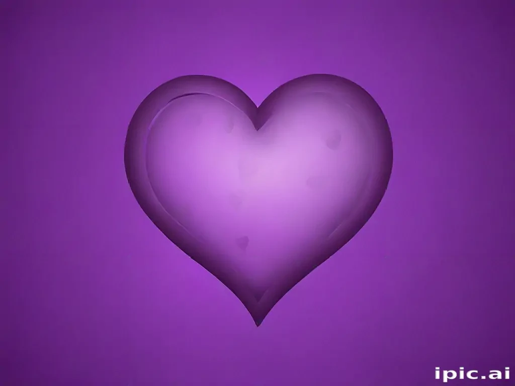 heart purple wallpaper