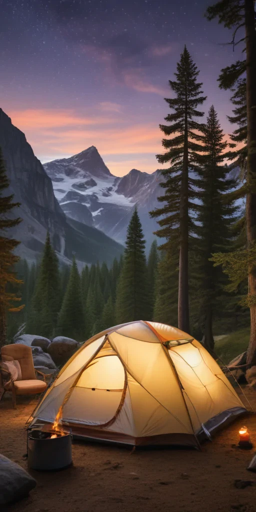 camping background