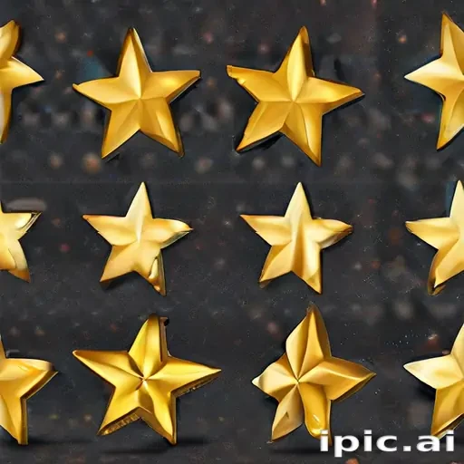 gold star sticker png