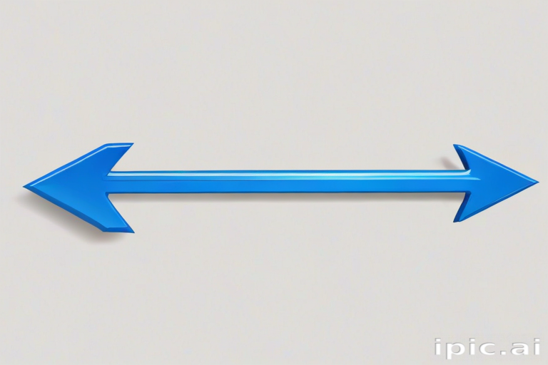 blue arrow png