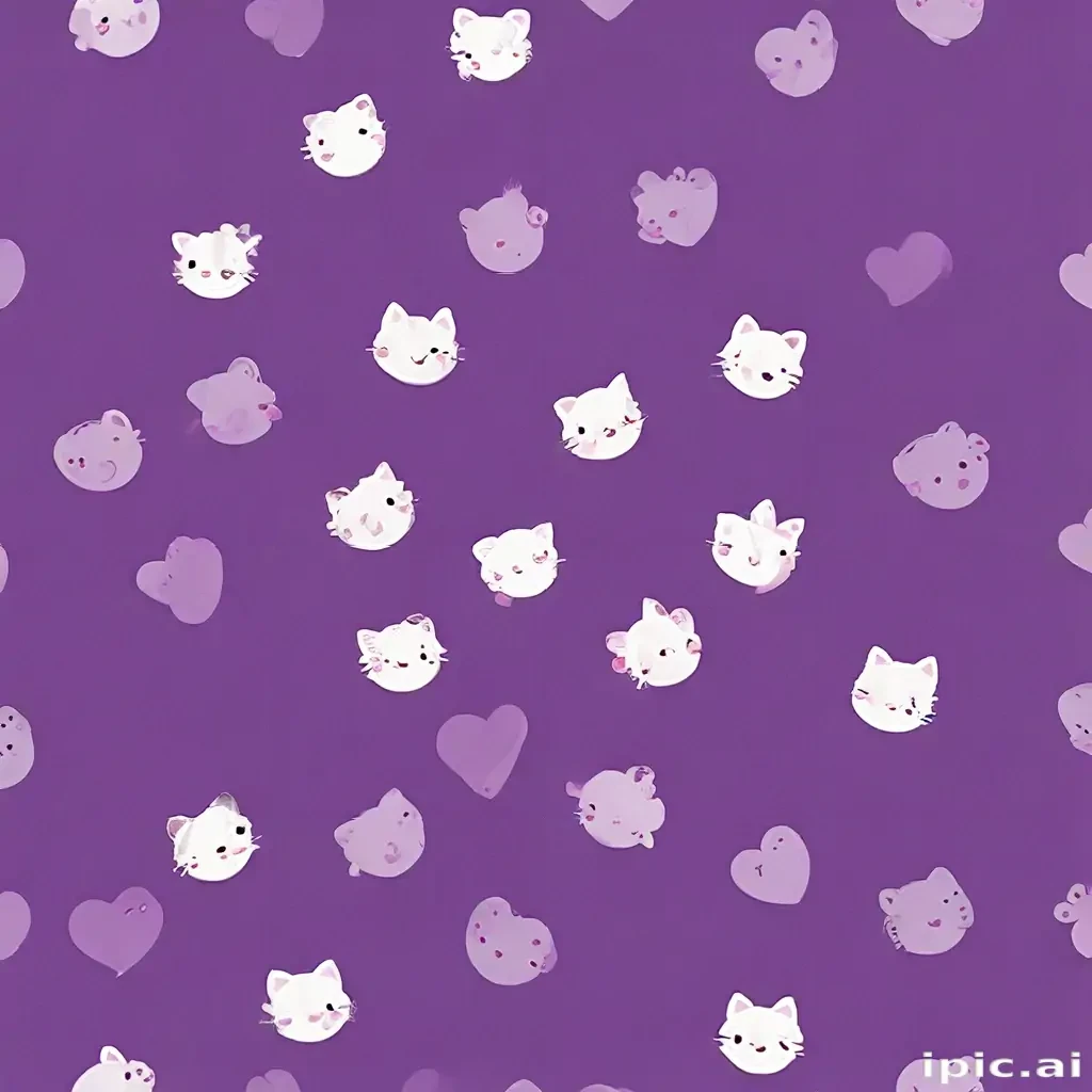 purple background cute