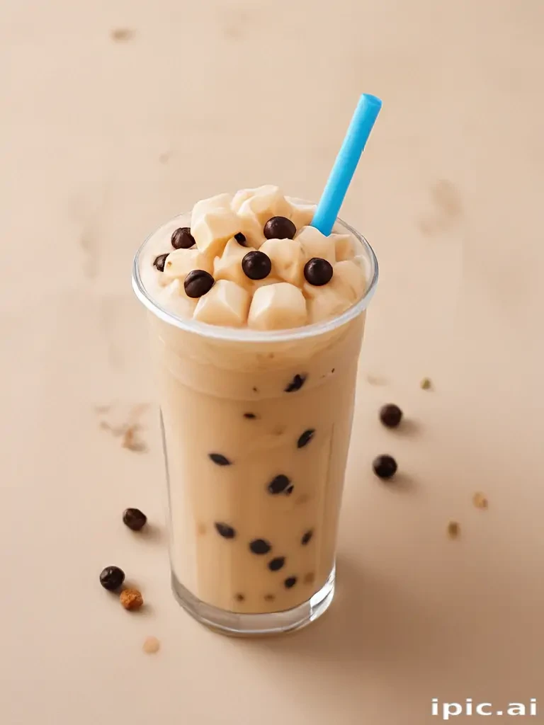 milk tea boba wallpaper