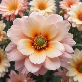 simple flower background