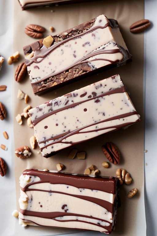 nutty bars ice cream bars