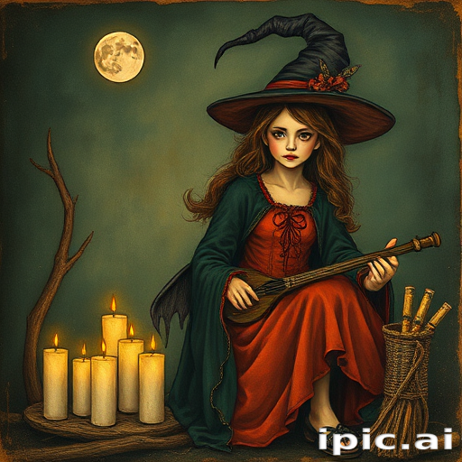 vintage witch images