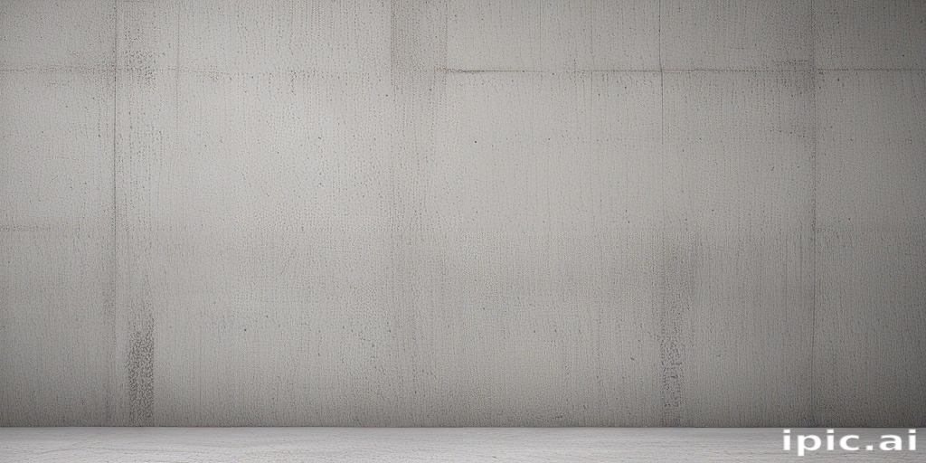 Minimalist Concrete Wall Background with Subtle Texture for Creative Use