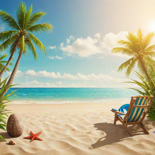 summer beach background