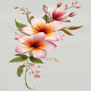 png border flower
