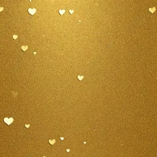 gold heart wallpaper