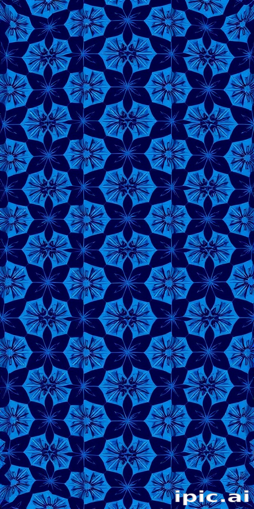blue pattern background