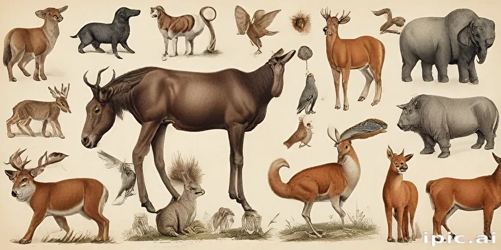 vintage illustrations animals