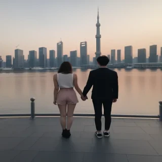 couple holding hands aesthetic