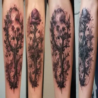 transparent tattoos